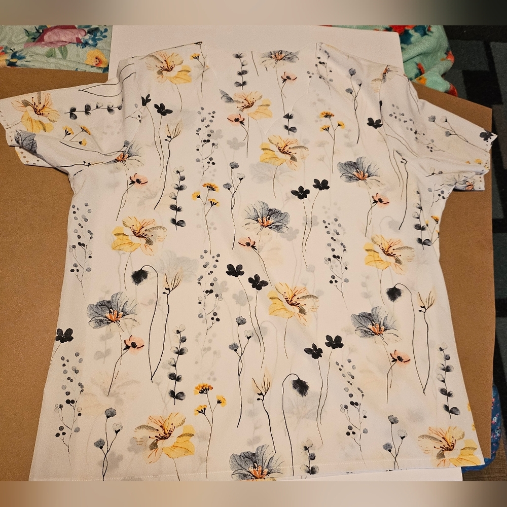 Floral Print Blouse